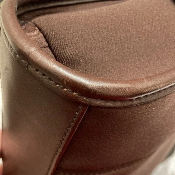 Coach vintage neoprene and leather tote bag - Picture 7 of 13